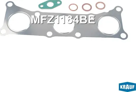 Комплект прокладок турбокомпрессора Krauf. Артикул MFZ1184BE