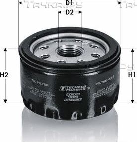 Масляный фильтр  Tecneco Filters для Jeep CJ 1983-1987. Артикул OL100