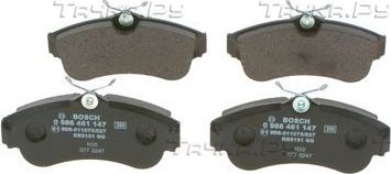 Тормозные колодки Bosch. Артикул 0 986 461 147