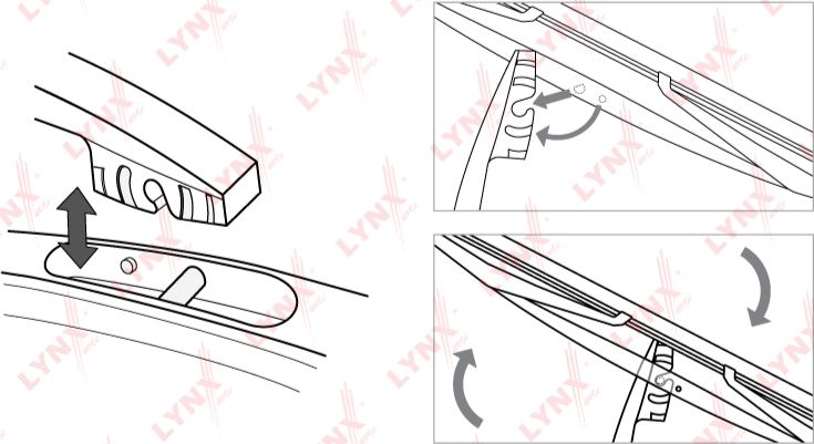 Щетка стеклоочистителя (дворник) LYNXauto. Артикул LR30D