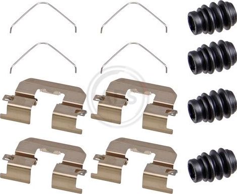 комплект монтажный тормозных колодок ABS. Артикул 1967Q