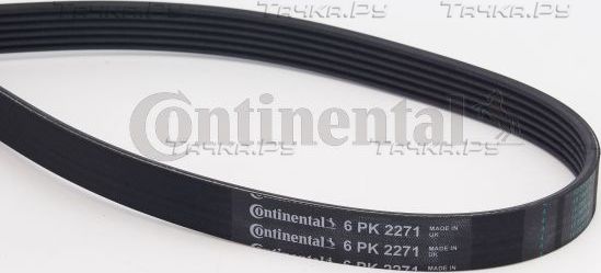 Приводной ремень поликлиновой ContiTech для Mercedes-Benz Sprinter 904 2000-2006. Артикул 6PK2271