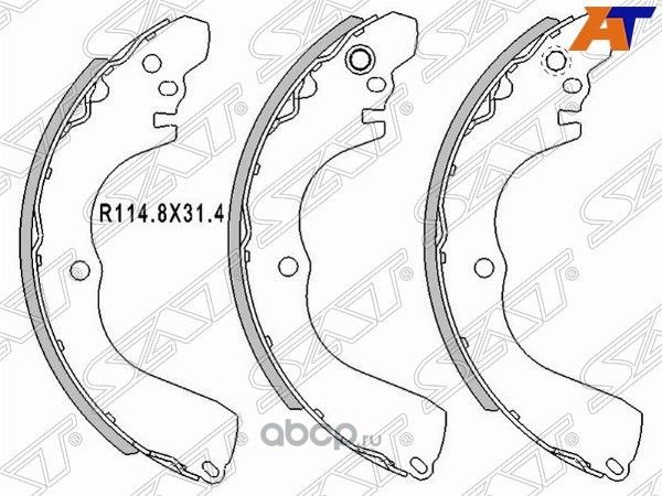 Колодки тормозные RR MITSUBISHI OUTLANDER CUW 03- (SAT). Артикул STMR586653