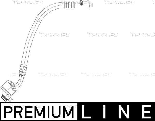 Трубопровод кондиционера (низкое давление) Mahle Premium. Артикул AP 131 000P