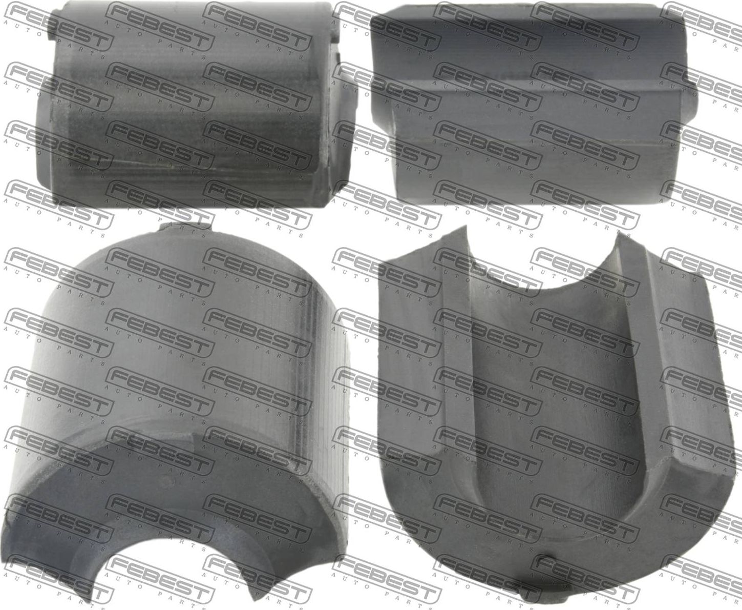 Втулки стабилизатора Febest. Артикул BZSB-221R-KIT
