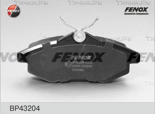 Тормозные колодки Fenox. Артикул BP43204