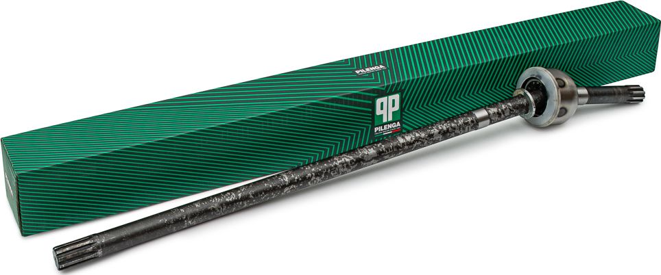 PILENGA ШРУС левый (Длина 1037 мм)  UAZ УАЗ 315195 (Для моста Спайсер). Артикул cv-p4057