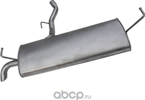 1557AL ГЛУШИТЕЛЬ NISSAN QASHQAI 2.0 4X4 (Fortluft). Артикул 1557AL