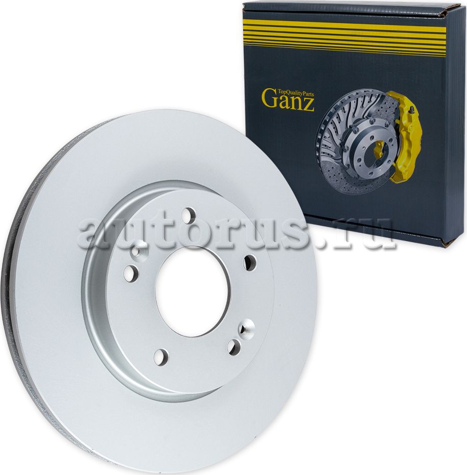 Диск тормозной передний HYUNDAI (Creta) (1 6) (2016-) (Ganz). Артикул GIJ06212
