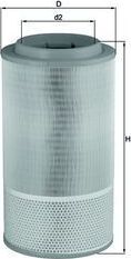 Воздушный фильтр Mahle-Knecht. Артикул LX 1024