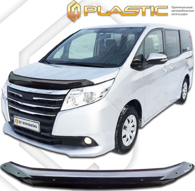 Дефлектор СА Пластик для капота (Classic черный) Toyota Noah 2014-2017. Артикул 2010010113322