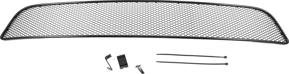 Сетка внешняя Arbori на бампер, черная 15мм для Nissan Pathfinder R51 2010-2014. Артикул 01-390505-15B