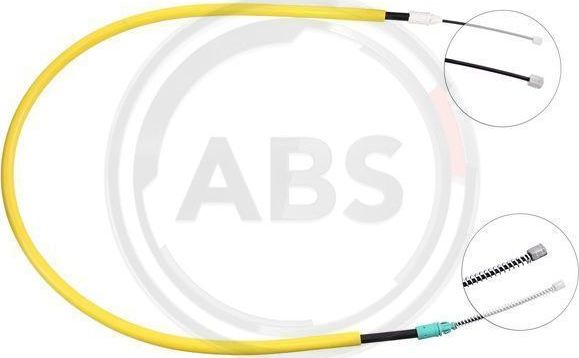 Трос ручника (тросик ручного тормоза) ABS. Артикул K12326