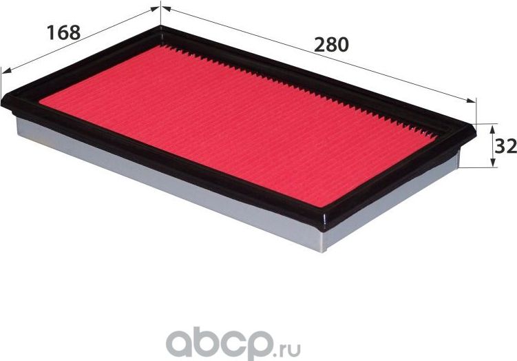 A-243/A-012E 16546-V0100 (фильтр воздушный) (20шт) (RB-Exide). Артикул A243