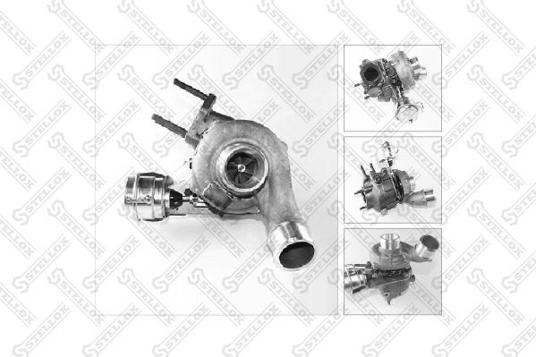 Турбина (турбокомпрессор) Stellox. Артикул 10-80308-SX