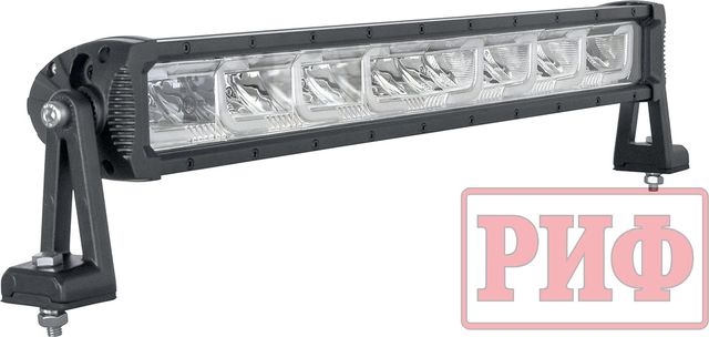 Фара светодиодная водительского света РИФ 561 мм 128W с дневными ходовыми огнями . Артикул E4204