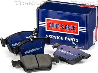 Тормозные колодки Borg & Beck задние для Audi Q2 I 2016-2026. Артикул BBP2402