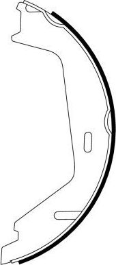 Тормозные колодки (стояночная тормозная система) Textar задние для Volvo V70 II 1999-2008. Артикул 91062300