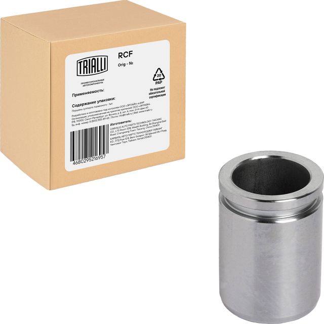 Поршень тормозного суппорта Trialli задний для Toyota Corolla E120, E130 2001-2008. Артикул RCF 012076