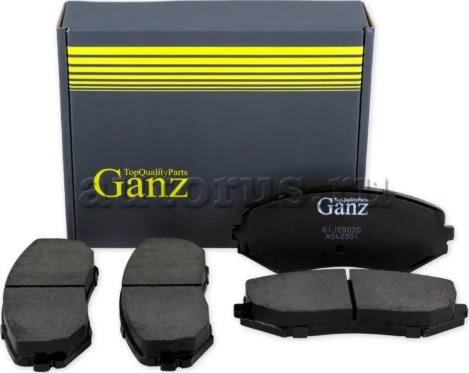 Колодки торм.пер. (Ganz). Артикул GIJ09030