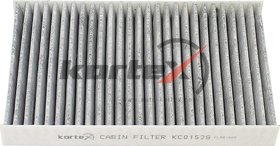 Фильтр салонный (угольный) (Kortex). Артикул KC0152S