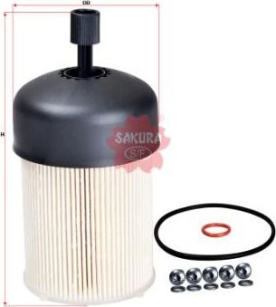 Топливный фильтр Sakura для Renault Master III 2010-2026. Артикул EF-25070KIT