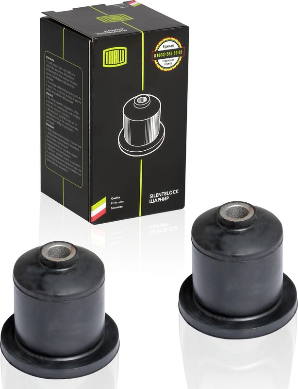 Сайлентблок заднего рычага подвески Trialli для ВАЗ Samara (2108, 2109, 2113, 2114) 1986-2013. Артикул SB 0145