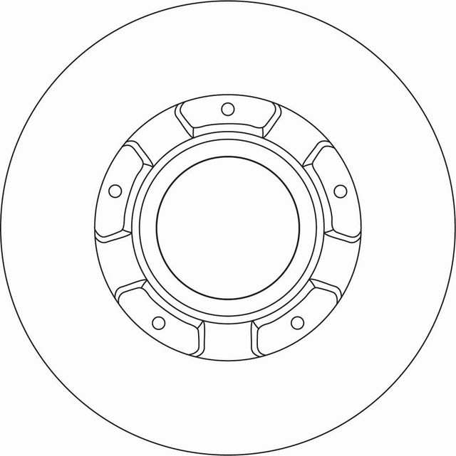 Тормозной диск TRW. Артикул DF6963S
