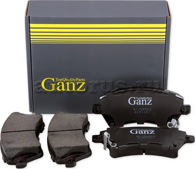 Колодки торм.пер. (Ganz). Артикул GIJ09042