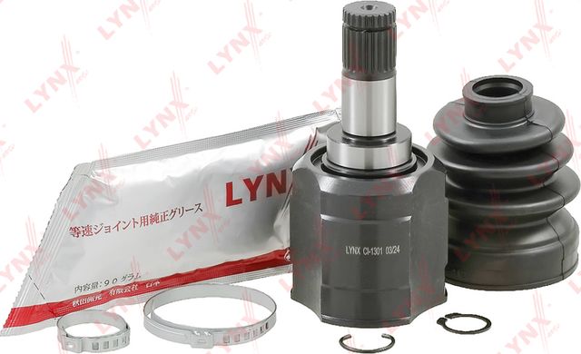 Шрус внутренний (граната) LYNXauto передний для Mitsubishi Lancer X 2008-2017. Артикул CI-1301