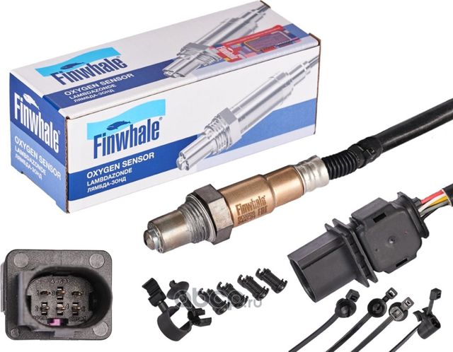 Лямбда-зонд A3(8P_)/A4(B8)/A6(C7)/Q5(8RB)/FabiaII/OctaviaII/Rapid(12-15)/GolfV/V (Finwhale). Артикул SOX025