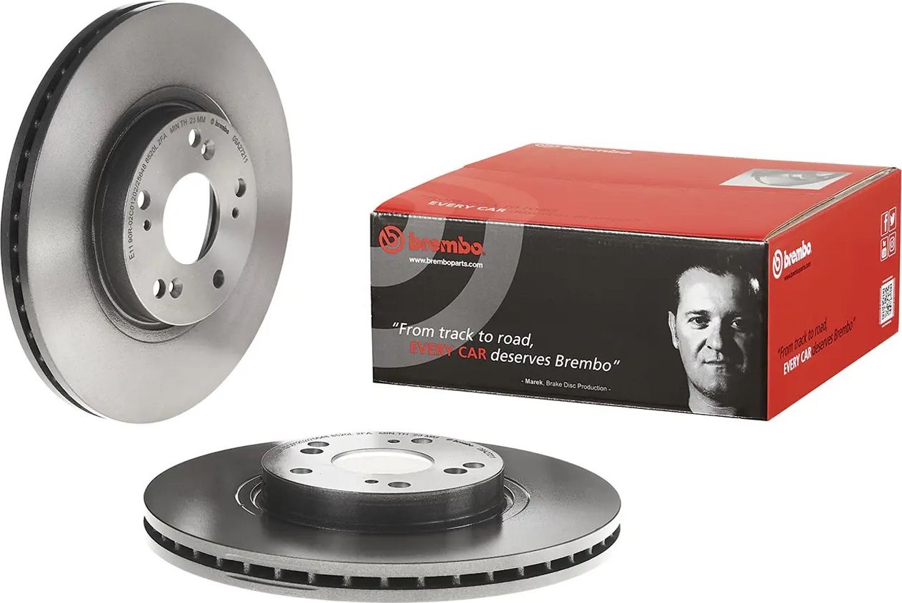 Тормозной диск Brembo PRIME LINE - UV Coated. Артикул 09.A272.11