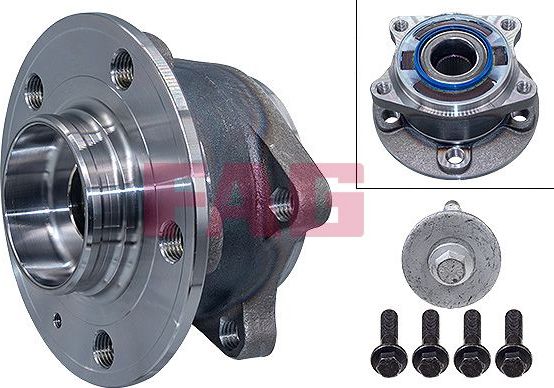 Ступичный подшипник (комплект) Fag задний для Volvo S60 I 2001-2010. Артикул 713 6603 40