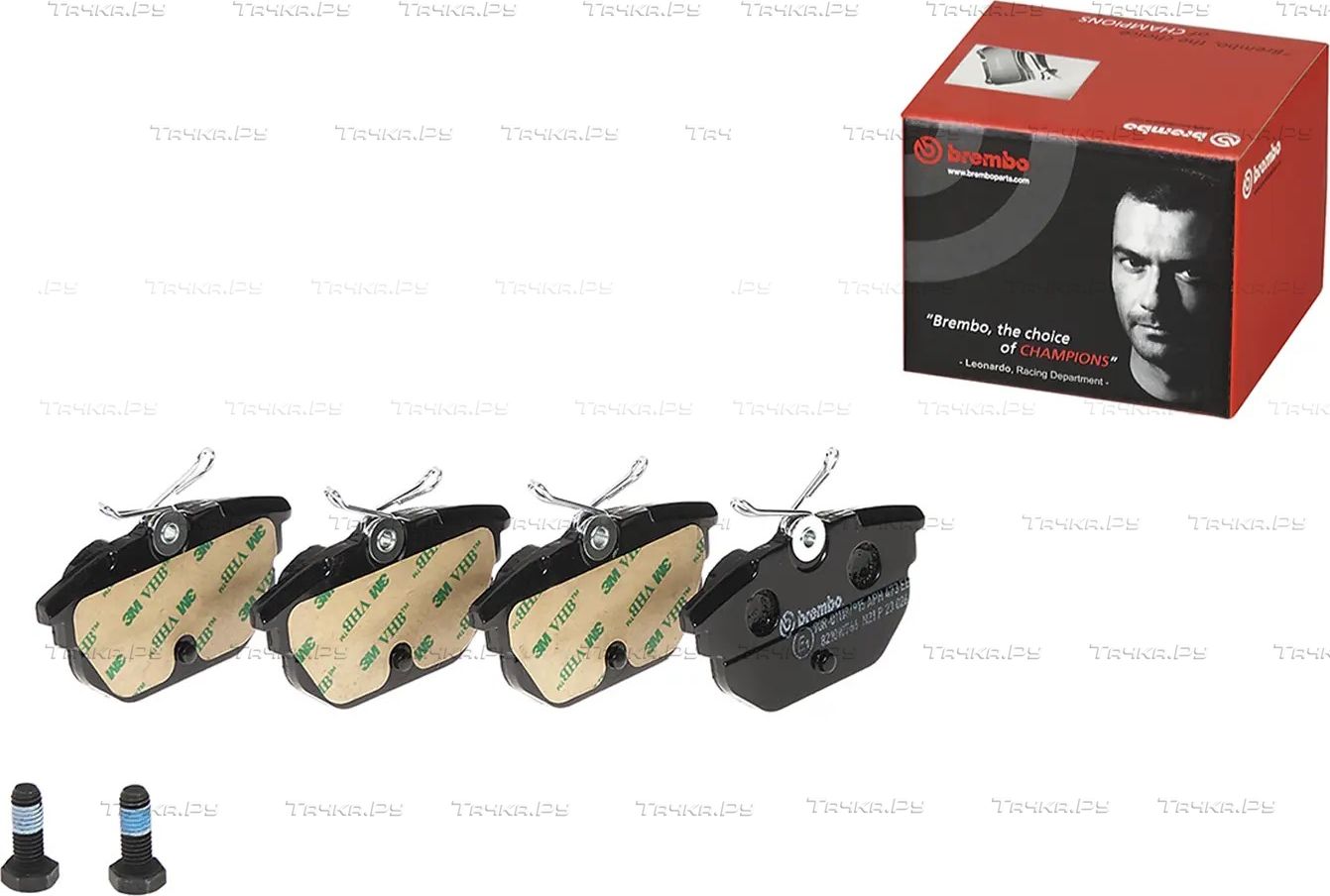 Тормозные колодки Brembo PRIME LINE задние для Fiat Coupe 1993-2000. Артикул P 23 026