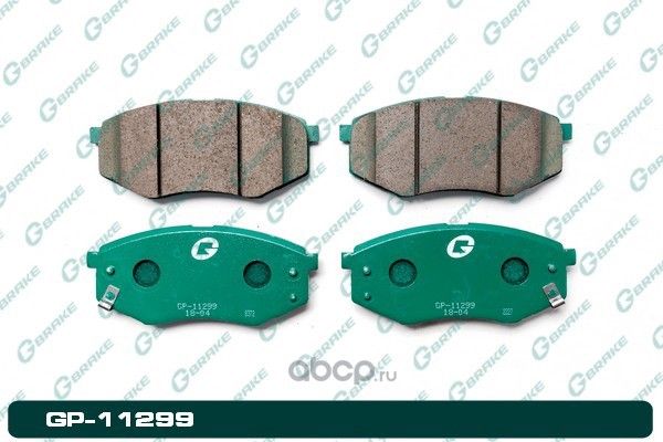 Колодки тормозные дисковые (G-Brake). Артикул GP11299