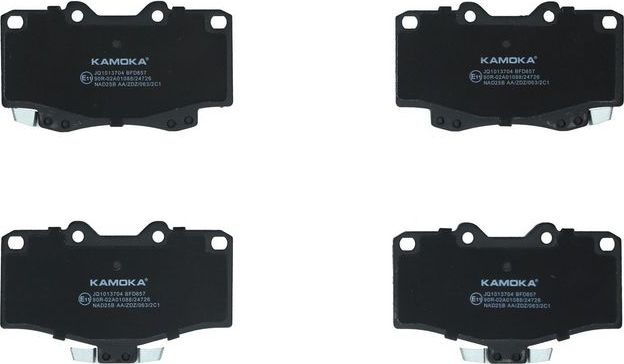 Тормозные колодки Kamoka. Артикул JQ1013704