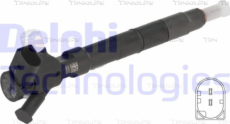 Клапанная форсунка (в сборе) Delphi для Volkswagen Transporter T6 2015-2026. Артикул 28565337