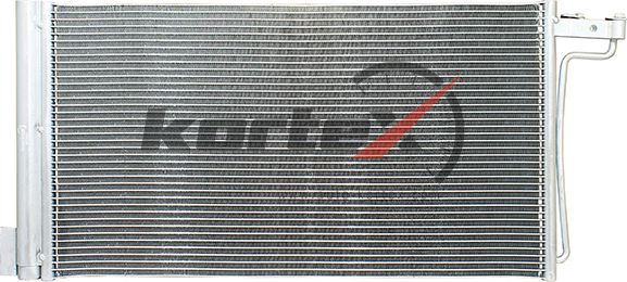 Радиатор кондиционера (Kortex). Артикул KRD2023