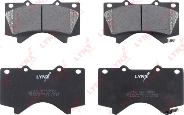Тормозные колодки LYNXauto. Артикул BD-7580