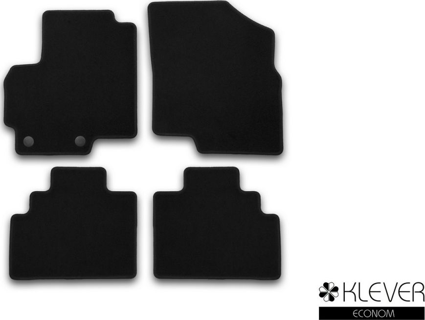 Коврики Klever Econom для салона Chery Tiggo 5 T21 2014-2026. Артикул KVR01631401200k