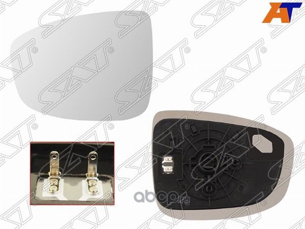 Полотно зеркала MAZDA CX-5 12-14 LH с обогревом (SAT). Артикул STMZX5940G2