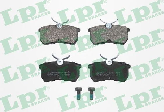 Тормозные колодки LPR. Артикул 05P697