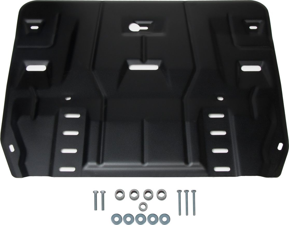 Защита АвтоБРОНЯ для картера и КПП Kia K5 2020-2026. Артикул 111.02861.1