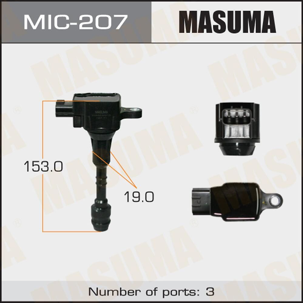 Катушка зажигания Masuma. Артикул MIC-207