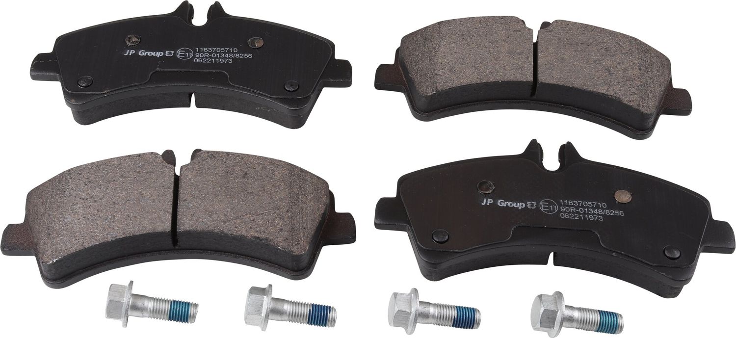 Тормозные колодки JP Group. Артикул 1163705710