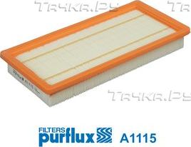 Воздушный фильтр Purflux для Fiat 500L I 2012-2026. Артикул A1115