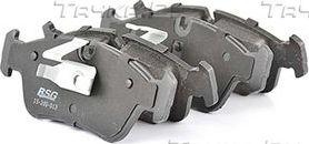 Тормозные колодки BSG передние для BMW 3 IV (E46) 1997-2007. Артикул BSG 15-200-013