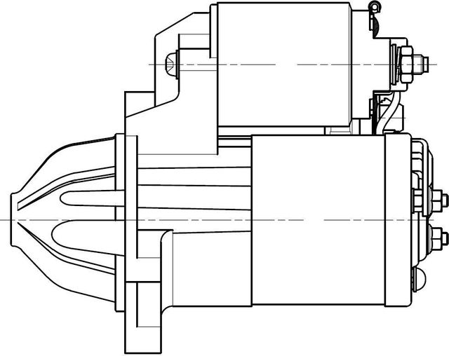 Стартер StartVOLT для Mazda 3 II (BL) 2008-2014. Артикул LSt 2504