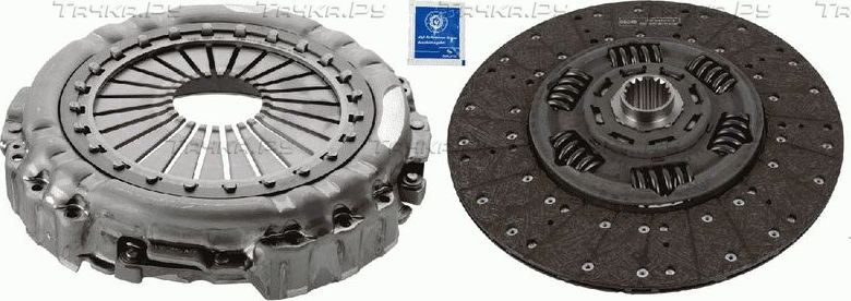 Сцепление (комплект) SACHS XTend для Mercedes-Benz Actros MP4 2011-2019. Артикул 3400 700 529