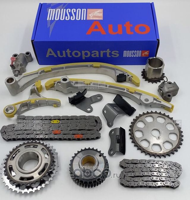 Комплект цепи ГРМ Toyota 2,7L 2TR-FEзвезды (Mousson) Mousson. Артикул STK2TRFEG